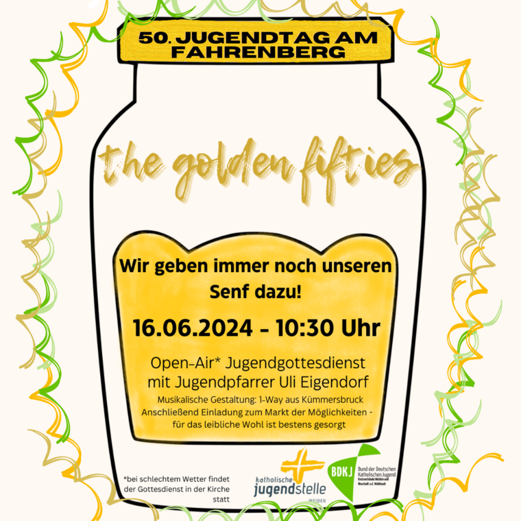 Das Plakat zum 50. Jahrestag